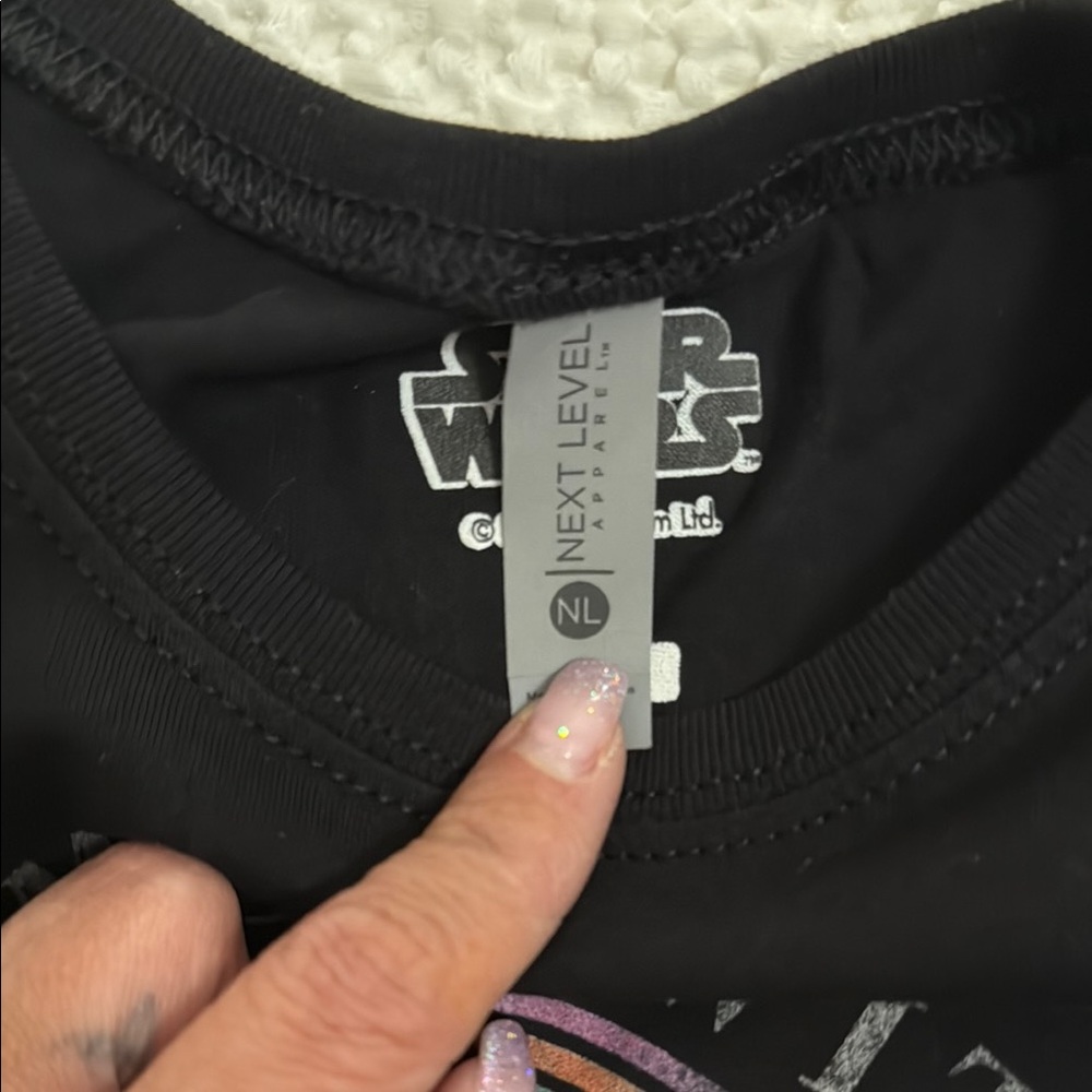 Black Graphic T-Shirt for Small Pets - Picture 4 of 4